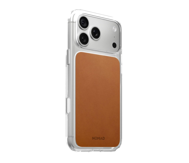 Nomad Clear Leather Case do iPhone 18 Pro / 17 Pro MagSafe (saddle - 1586595 - zdjęcie 2